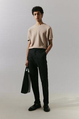 Camiseta en punto con diseno Regular Fit