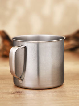 Кружка Доляна «Мэйли», 1.1 л, d=12.5 см, нержавеющая сталь, хромированная