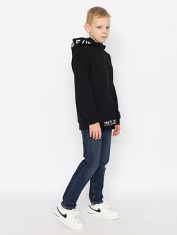 CRB wear/CSJB 63751-22-393 Толстовка для мальчика,черный/Ex.Cherubino  фото 3