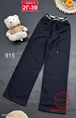 Штаны для девочки с начесом