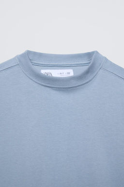 PLAIN MEDIUM WEIGHT T-SHIRT - Zara фото 13