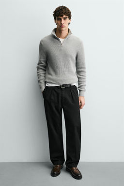 LEATHER PENNY LOAFERS - Zara фото 2