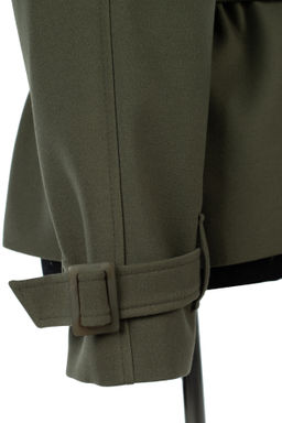 01-12135 Пальто женское демисезонное (пояс) - El podio фото 11