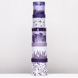 Набор шляпных подарочных коробок 5 в1 Вдохновение, 20?20 - 15?15 см