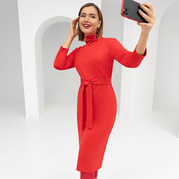 Платье, Свободные взгляды (красотка, с поясом) - Charutti фото 5