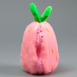 Мягкая игрушка Зайка-клубника на брелоке, 11 см - Simaland фото 2