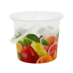 Ведро 5л пластиковое, арт. ВР-7813,7814,7818, 7823, 7824, 7825, 7826, 7827 - Полимербыт фото 3