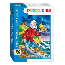 Цена за 20 шт. Пазл «Любимые герои сказок», 54 элемента, МИКС