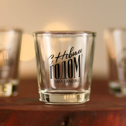 Набор стопок Новогодняя сказка, 3 шт., 50 мл - Дорого внимание фото 6