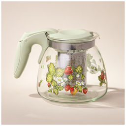 ЗАВАРОЧНЫЙ ЧАЙНИК AGNESS С ФИЛЬТРОМ ЗЕМЛЯНИКА 900 МЛ. фото 5