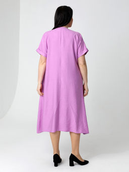 24209 Платье сиреневый - Dizzyway фото 3