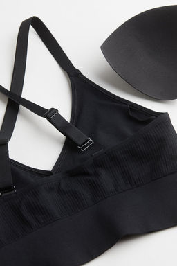 Sujetador de deporte en DryMove Medium Support - H&m фото 6