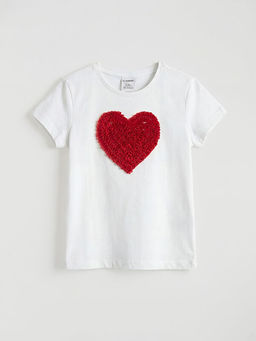 Kalp Nak??l? K?z ?ocuk Ti??rt