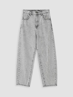 Baggy Fit Erkek ?ocuk Jean Pantolon