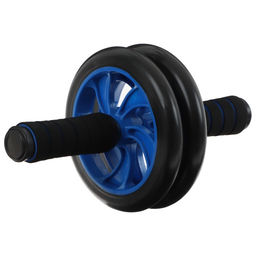 Ролик для пресса ONLYTOP, 2 колеса, с ковриком