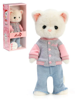 Мягкая игрушка "Lucky Sophie: Городской шик", с каркасом, 37 см LK01/125