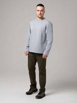 E2504-4 лонгслив мужской - Strobbs фото 3