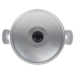 Манты-казан (мантоварка) алюминиевая 6л, д26см, h25,5см, s1-1,5мм, 3 сетки, матовый, металлическая крышка (Россия) - Домашняя мода фото 3