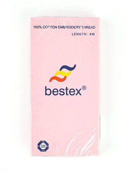 Нитки мулине Bestex, оранжевый цвет (108), 24 шт. в уп.