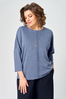 Джемпер Bliss 9500 стальной синий