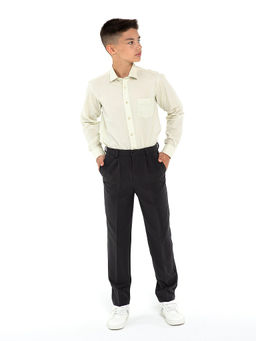 Серые школьные брюки для мальчика Инфанта, модель 0913