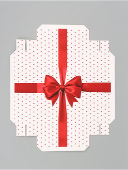 Цена за 2 шт. Коробка подарочная складная «Бант», 21×15×7 см