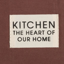 Фартук Этель «Kitchen» 60×70 см, цвет коричневый, 100% хлопок, саржа 220 г/м²