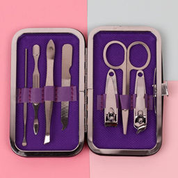 Маникюрный набор 7 предметов / YD-07 /уп 240/ (Зеленый) - Галеонтрейд фото 11