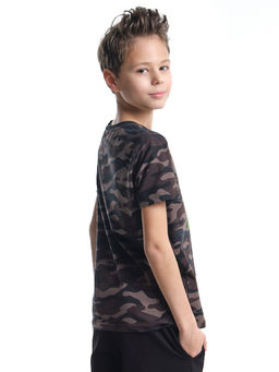 Футболка для мальчика UD 7852 камуфляж - Mini maxi фото 2