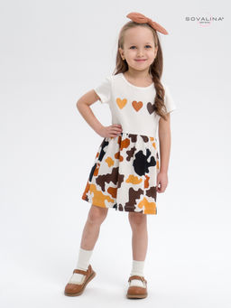 Платье Лето тофу-муму сердечки LE - Sovalina фото 12