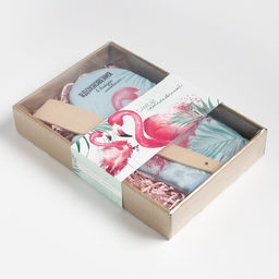 Кухонный набор Самой необыкновенной, варежка-прихватка 20х28 см, лопатка деревянная - Доляна фото 7