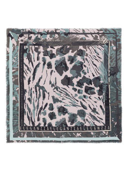 Платок жен. шерсть+шелк 110х110 E43-8406-14 - Eleganzza фото 2