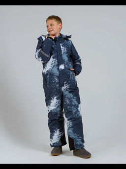 Зимний комбинезон для мальчиков, Saimaa, красный с черным фото 11