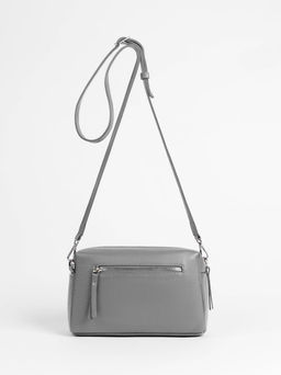 Женская кожаная сумка Richet 3176LN 830 Серый