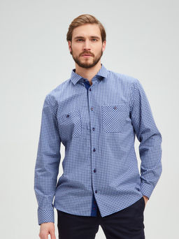 Сорочка мужская длинный рукав GREG S225/231/2012/ZN/1p  фото 5