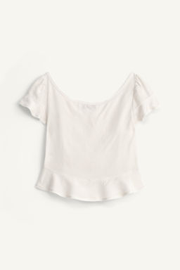 TOP ROM?NTICO BOTONES LIMITED EDITION / Hielo - Zara фото 5