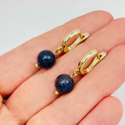 Серьги из Иолита - Радуга самоцветов фото 2