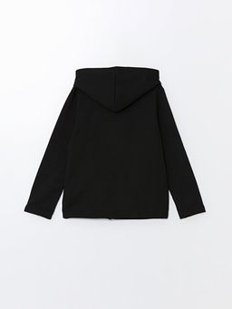 Kap??onlu K?z ?ocuk Fermuarl? Sweatshirt - Waikiki фото 3