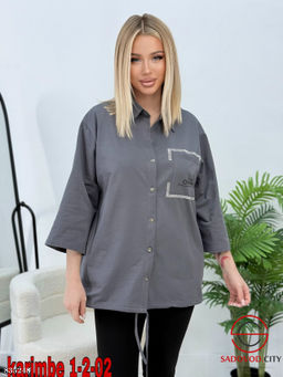 Рубашка женская с рукавами 3/4 - Bruno фото 2