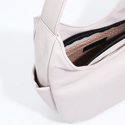 Сумка женская TEXTURA, мешок, средний размер, цвет бежевый  фото 6