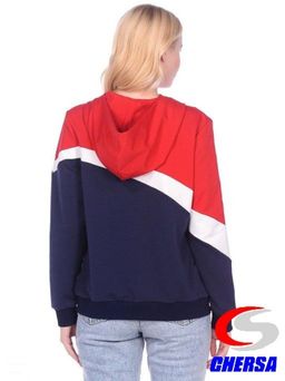 Джемпер-худи из футера с капюшоном (Артикул: 7640 ) - Chersa фото 4