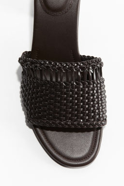 Sandalias de tac?n trenzadas - H&m фото 3
