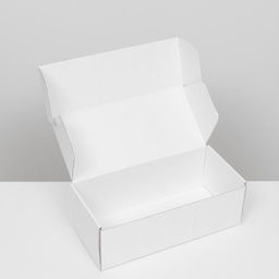 Цена за 5 шт. Коробка самосборная, без окна, белая, 16 х 35 х 12 см