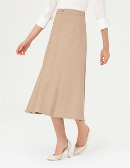 Bej Dokuma Etek - Pierre cardin фото 2