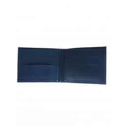 Портмоне мужское Croco-ПР-900 натуральная кожа 1 отд, 10 карм, синий бергамо (47) 264845  фото 3