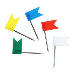 Цена за 12 шт. Набор кнопок Флажки, цветные, в пластиковой упаковке - Calligrata фото 4