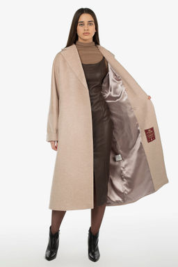 01-10935 Пальто женское демисезонное (пояс) - El podio фото 2