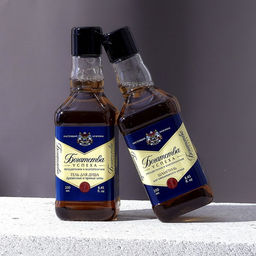 Подарочный набор «Лучшему», гель для душа и шампунь для волос виски, 2×250 мл, Чистое счастье