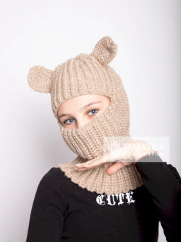 Балаклава с ушками Аква - Tamasha фото 16