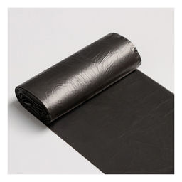 Мешок ПВД 120 л 10 шт. (черные) в рулоне (Термотикетка) ПластОпт+